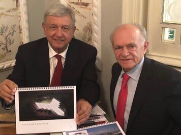 AMLO se reúne con Alfredo Harp, "posiblemente el filántropo más importante de México", dice
