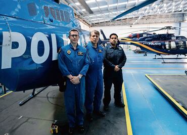 “El viejito”, 45 años de vigilar la CDMX desde el aire