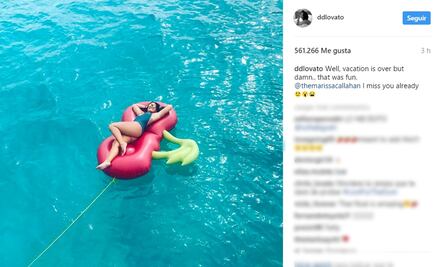 Demi Lovato sigue mostrando su lado sexy