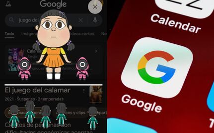 Cómo encontrar el minijuego de "El Juego del Calamar" en Google