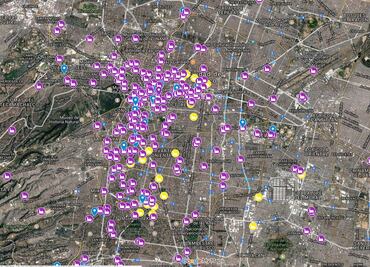 Estudiantes crean mapa de edificios en riesgo que no han sido revisados