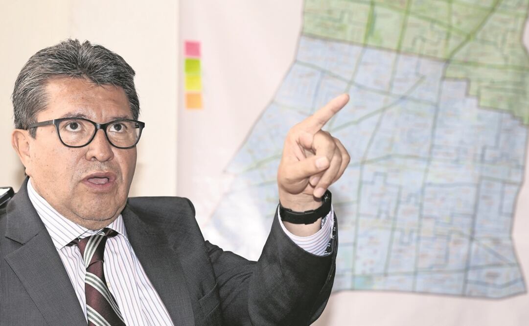 Ricardo Monreal explicó que el riesgo que corre de tomar el apoyo del PRD es que movilicen a sus militantes para “sacarlo” de la delegación. (BERENICE FREGOSO. EL UNIVERSAL)