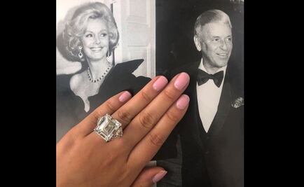 Subastan anillo con el que Frank Sinatra pidió matrimonio
