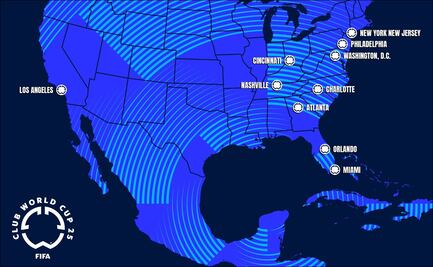 FIFA revela las 12 sedes en Estados Unidos que recibirán el Mundial de Clubes 2025