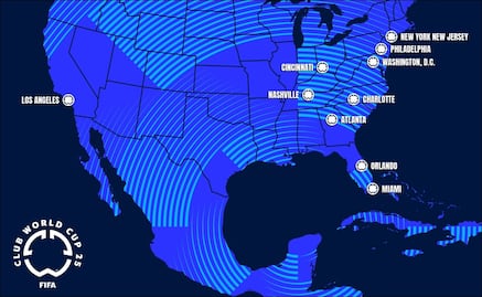 FIFA revela las 12 sedes en Estados Unidos que recibirán el Mundial de Clubes 2025