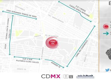 Ofrecen opciones viales por concierto de Depeche Mode en el Foro Sol