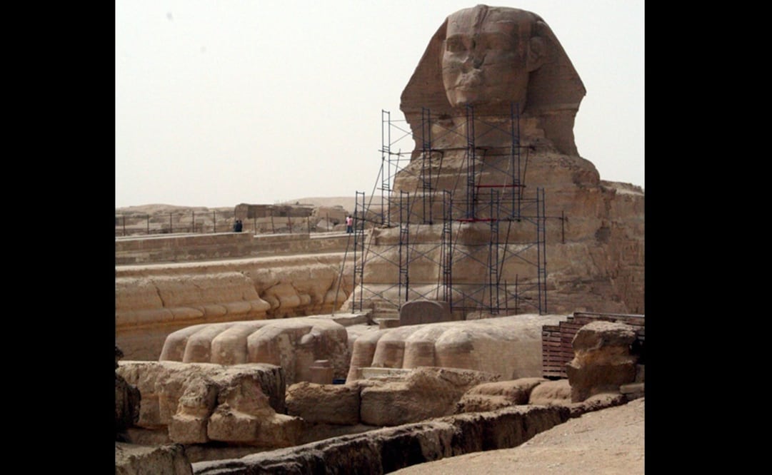 La esfinge de Giza, en El Cairo, Egipto. Foto: EFE