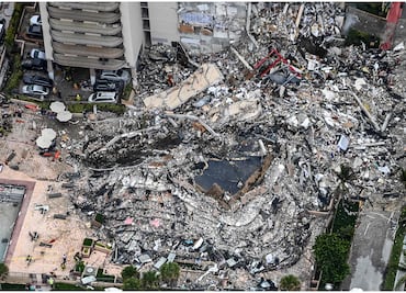 Equipos se solidarizan tras derrumbe de edificio en Miami