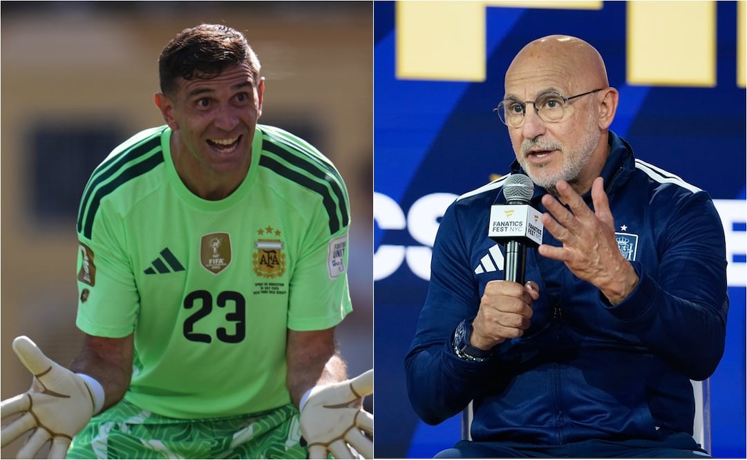 FOTO: ESPECIAL - Entrenador de España arremete contra futbolistas argentinos por su actitud en la final