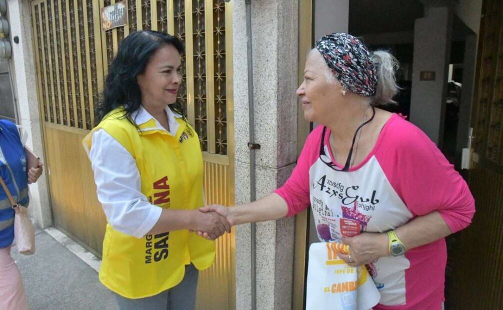 Margarita Saldaña, candidata a la alcaldía Azcapotzalco de la coalición Va X La CDMX. Foto: Especial