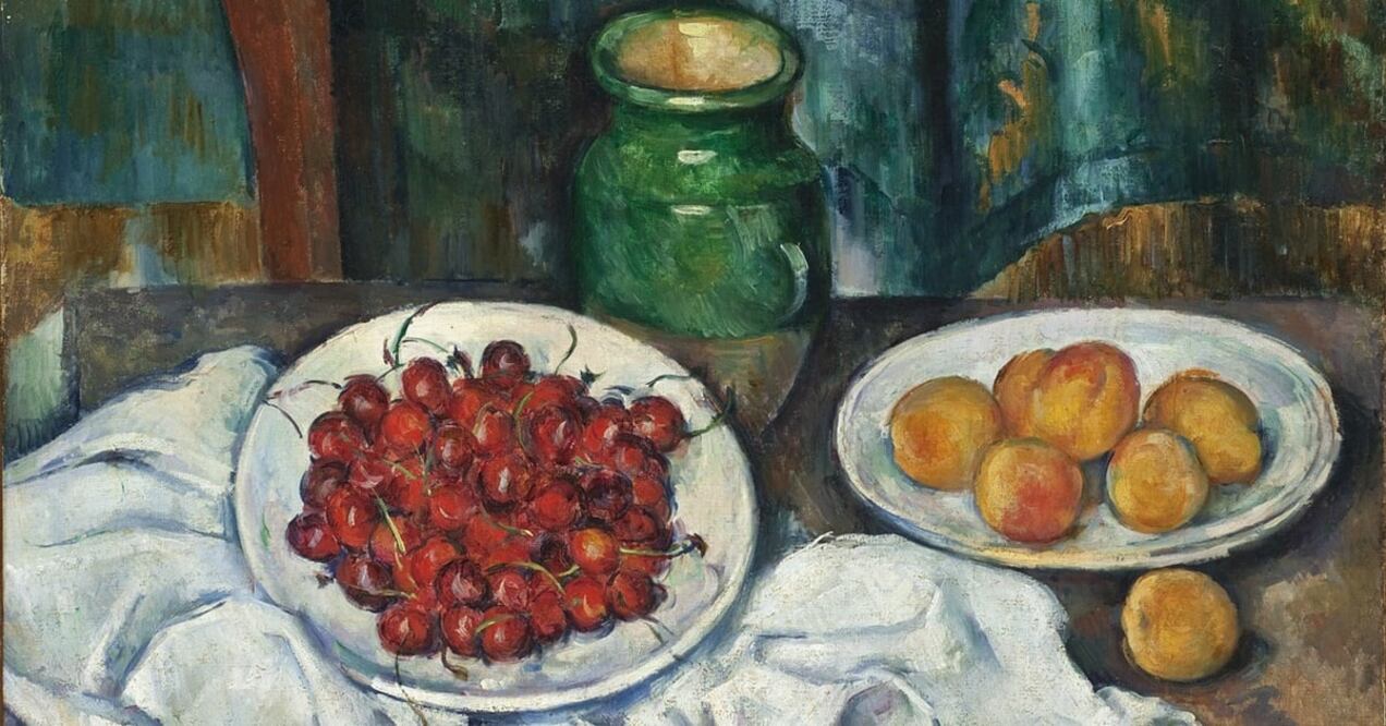 Las naturalezas muertas de Cézanne mostraron una nueva forma de ver a los alimentos a través de la pintura./ Foto: Commons