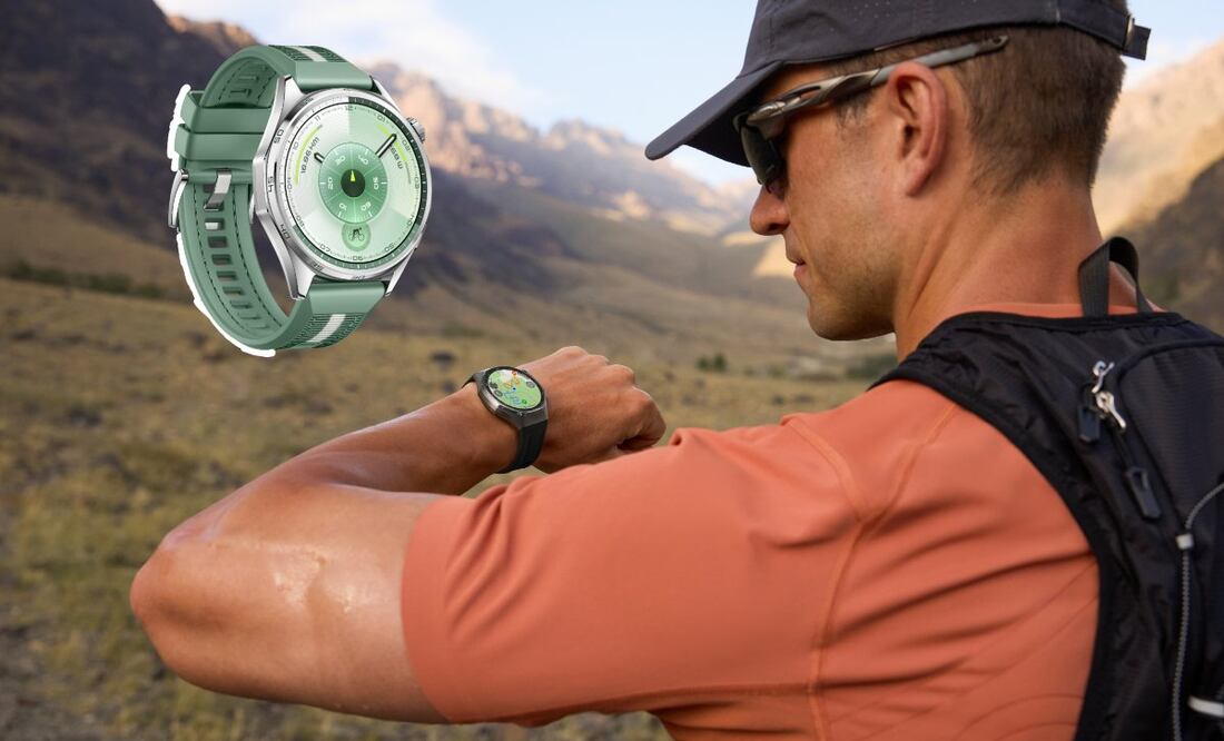 El Huawei Watch GT 6 llega en dos tamaños: 46 mm y 41 mm. | Foto: Especial