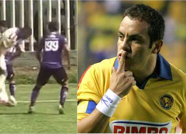 VIDEO: 'Mozumbito' Martínez rinde homenaje a Cuauhtémoc Blanco y hace 'Cuauhtemiña' con la Sub-23