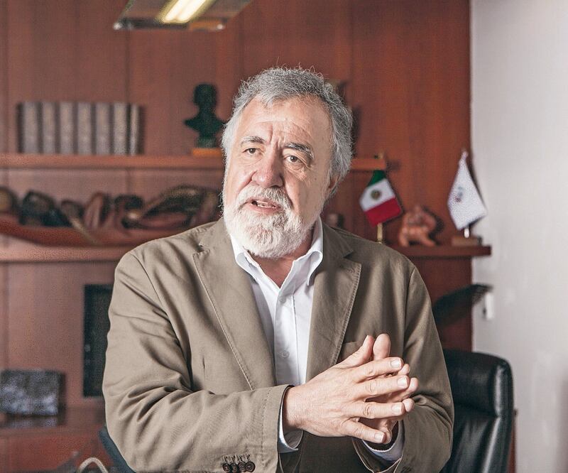 Alejandro Encinas, subsecretario de Derechos Humanos, destacó la participación de dependencias. ARCHIVO EL UNIVERSAL