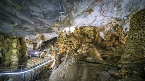 Así son las Grutas de Bustamante en Nuevo León