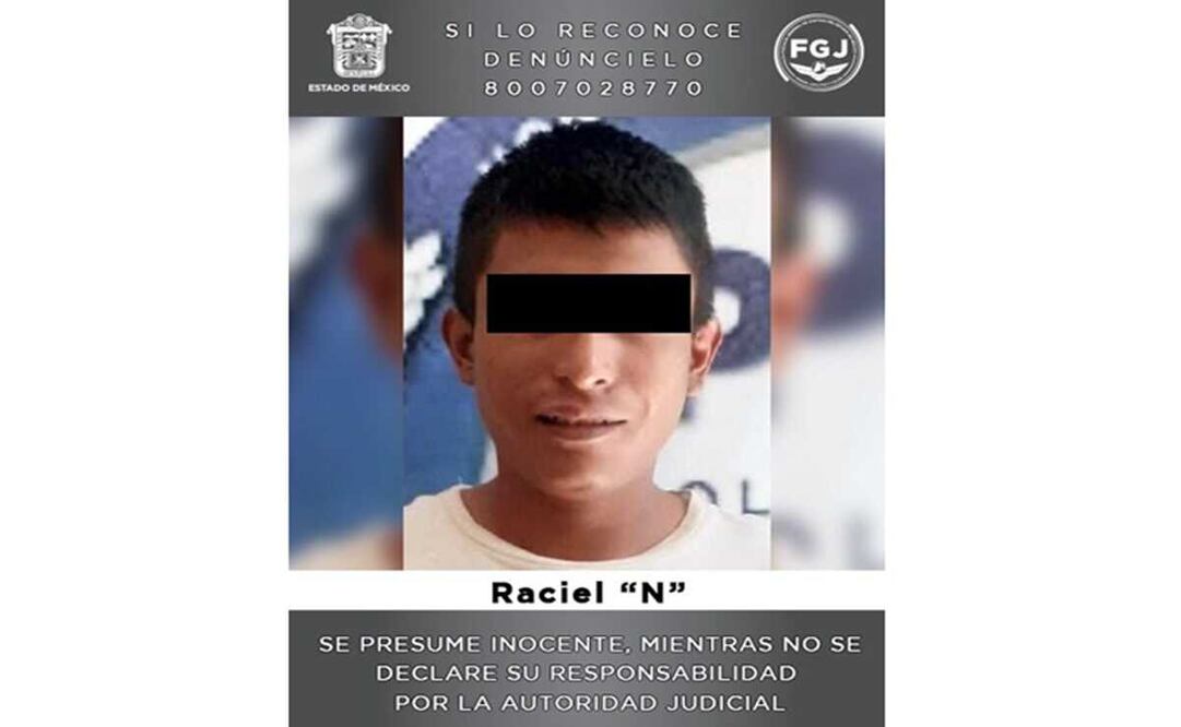 La Fiscalía General de Justicia del Estado de México (FGJEM) acreditó su probable participación en estos hechos. Foto: Especial