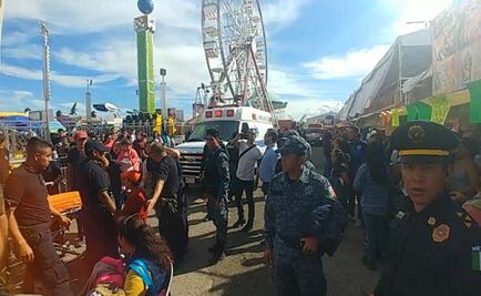 Accidente en sillas voladoras deja 12 menores lesionados