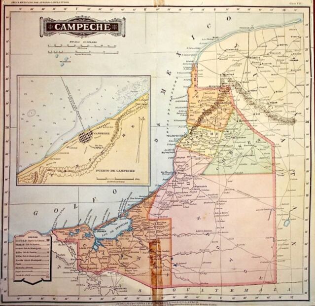 Pinceladas de la ciudad capital. Campeche, 1862-1915