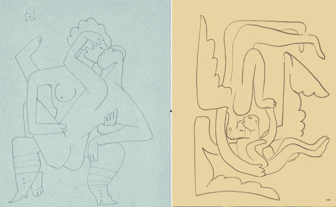 Considerados por la federación rusa como piezas que podrían “dañar” la reputación del artista y ante todo por inscribirse en un tiempo donde Rusia declaró la homosexualidad y la pornografía como ilegales, en 1935, presentamos algunos dibujos donde Eisenstein presenta la sexualidad como un mundo en el que están ligados Eros y Tánatos 