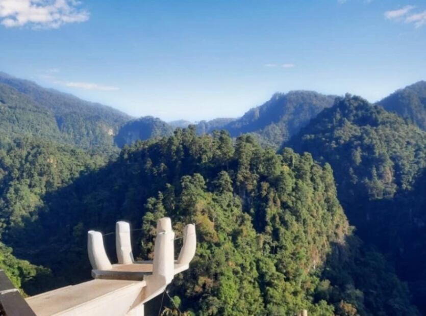 La mano gigante de la Huasteca Potosina: el mirador que debes visitar
