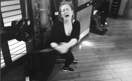 Foto de Adele haciendo ejercicio se vuelve viral