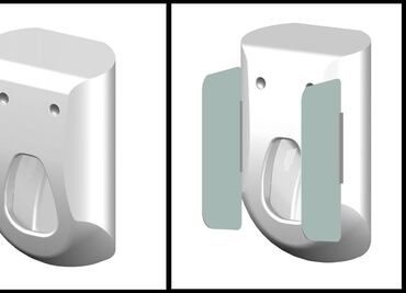 Patentan urinario 2.0 que lava y seca el pene en pocos segundos