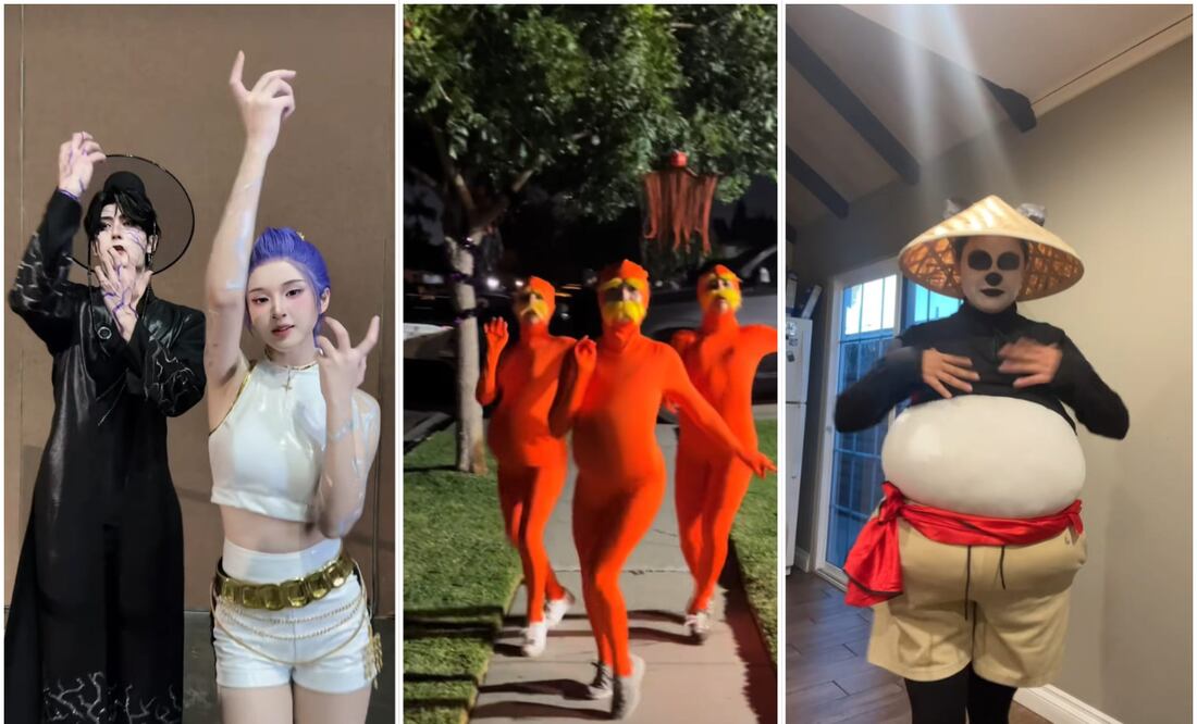 Estos son los disfraces más populares y virales en TikTok este 2025. Foto: Captura de pantalla