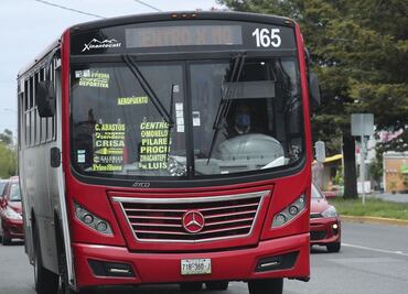 Busca Verde que haya cámaras y botones de pánico en todo el transporte público