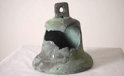 Buscan subastar supuesta campana que perteneció a una carabela de Cristóbal Colón