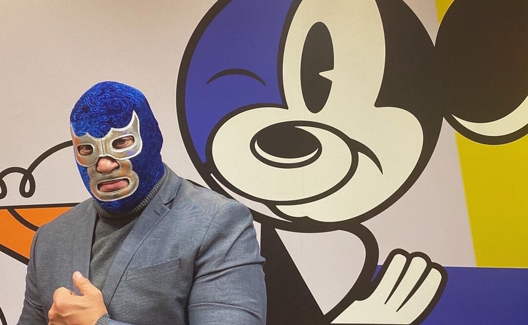 Blue Demon Jr. Foto: EFE