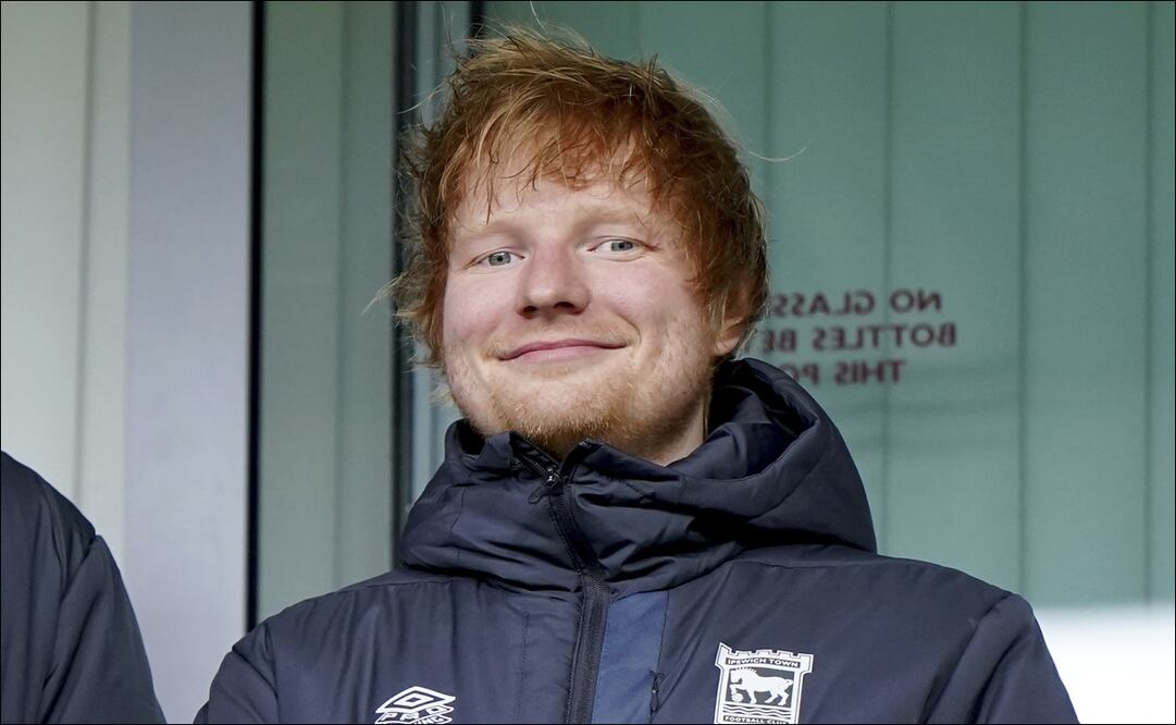 Ed Sheeran es accionista minoritario del Ipswich Town / Foto: AP
