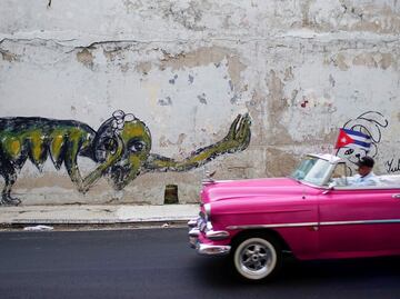 Grafiteros rompen el silencio en los muros de La Habana