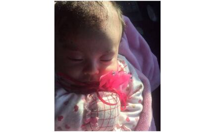 Bebé hallada en la México-Querétaro permanece en DIF