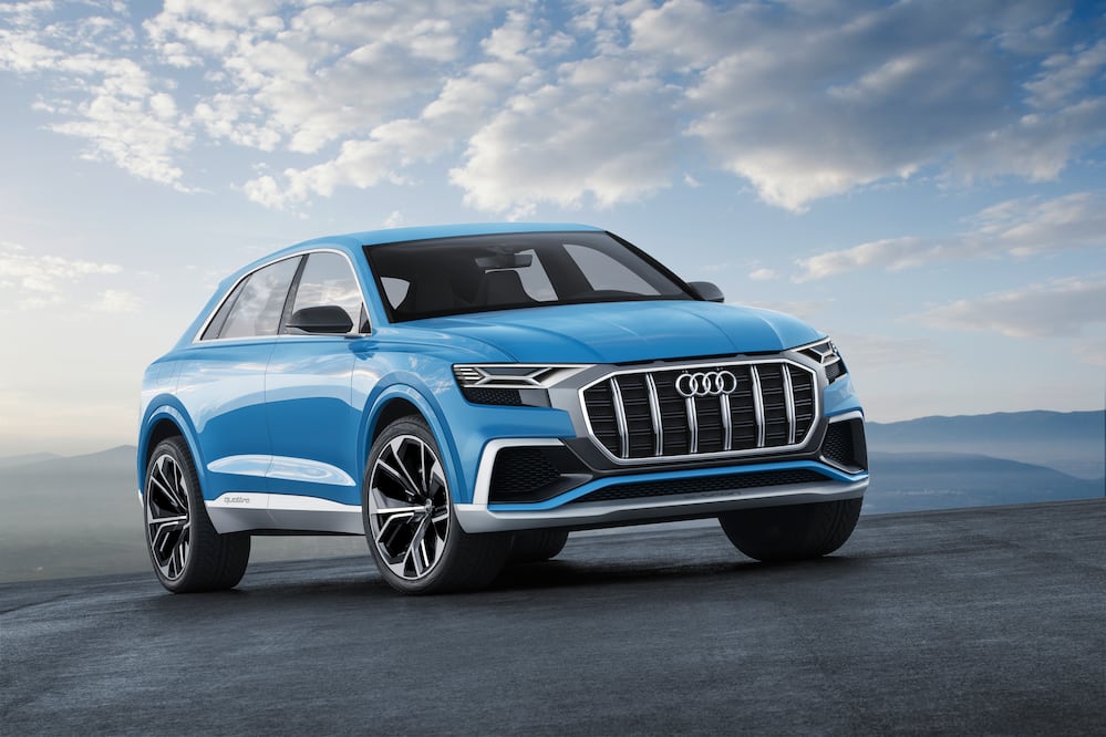 Audi Q8 concept: un SUV de gran tamaño con diseño coupé