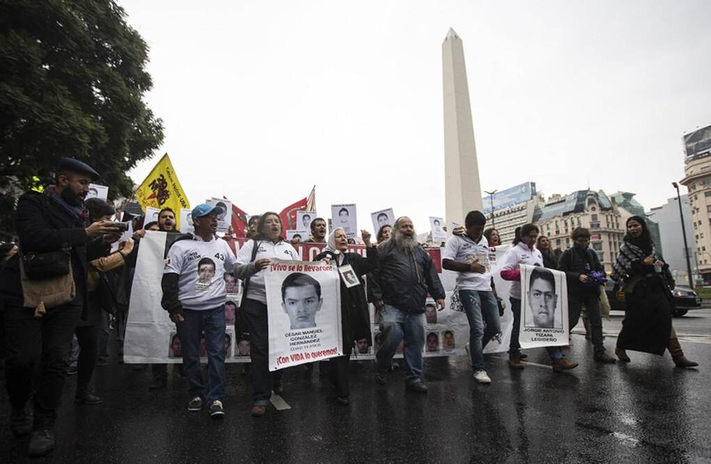 Una marcha del Obelisco hasta la sede de la Cancillería argentina. Foto: Xinhua Archivo/EL UNIVERSAL