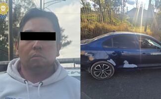 Cae sujeto presuntamente relacionado con abandono de dos cuerpos en faldas del cerro Xaltepec, en Iztapalapa; le encuentran marihuana
