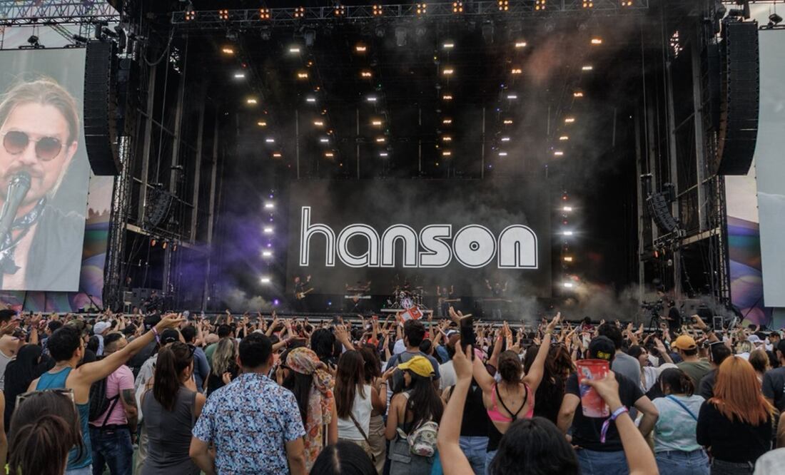 Hanson se presenta en el primer día del Tecate Emblema 2023. Foto: Yaretzy M. Osnaya EL UNIVERSAL.