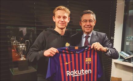 Barcelona paga exorbitante cifra por Frenkie de Jong