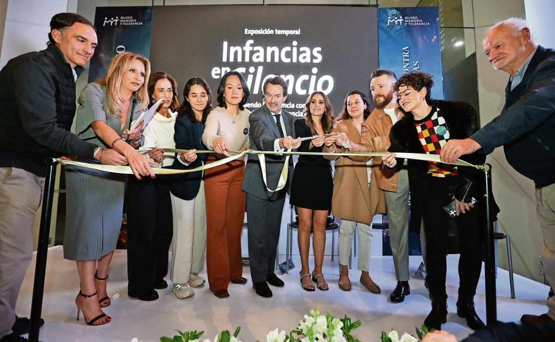 Inaugurada ayer, la muestra expone las condiciones de vulnerabilidad estructural contra los niños. Foto: Berenice Fregoso / EL UNIVERSAL