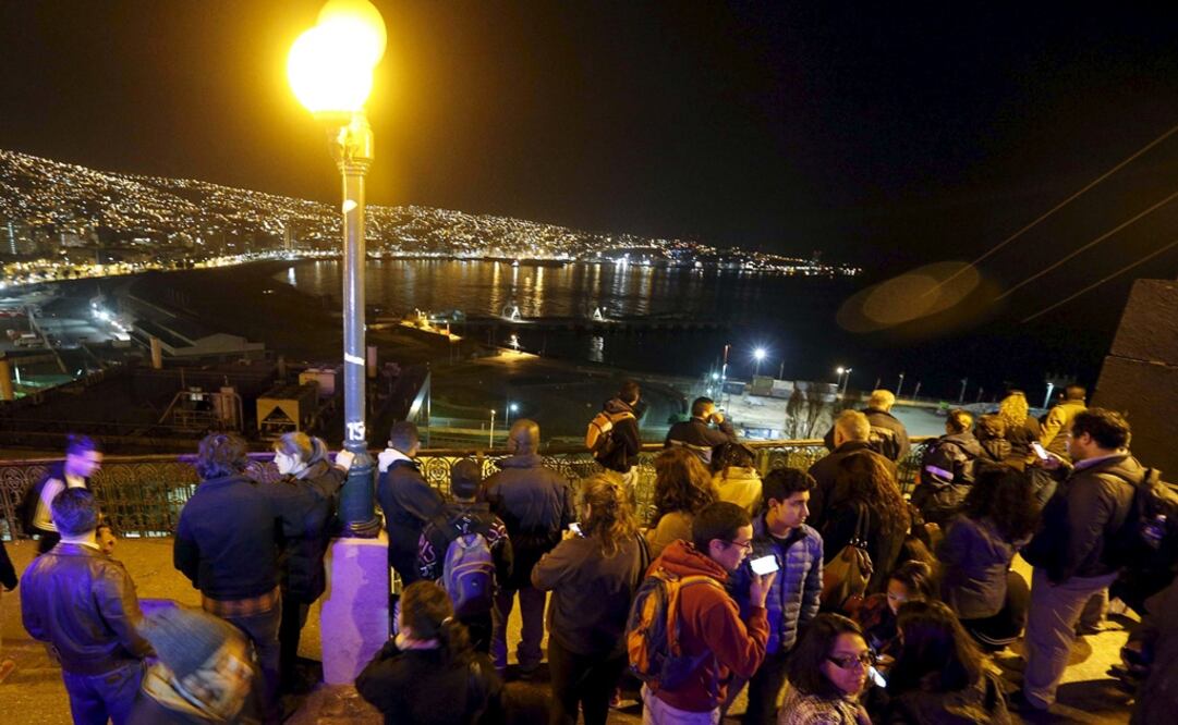 Las regiones de Valparaíso, Metropolitana y Maule el temblor se sintió con mayor intensidad (Foto: Reuters)