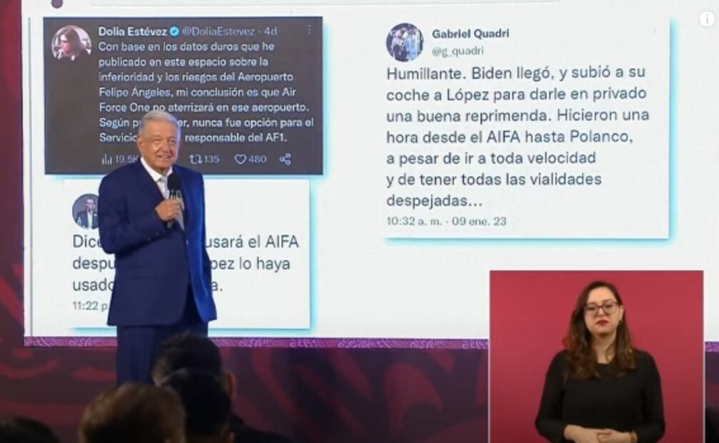 La mañanera de AMLO, 18 de enero, minuto a minuto