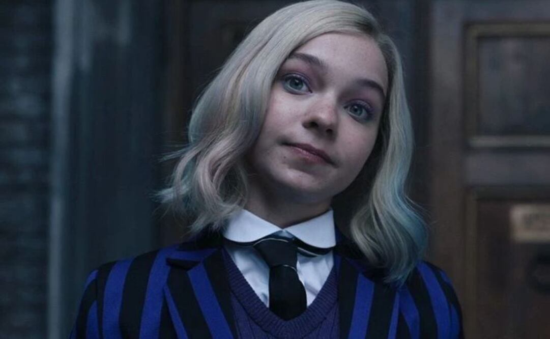 Emma Myers es Enid Sinclar en "Merlina". Fuente: Instagram @ememyersnews