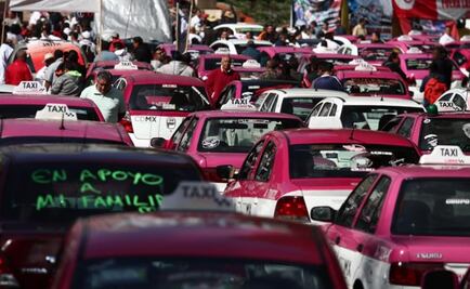 Taxistas advierten que sus protestas podrían durar 2 días; ofrecen disculpas