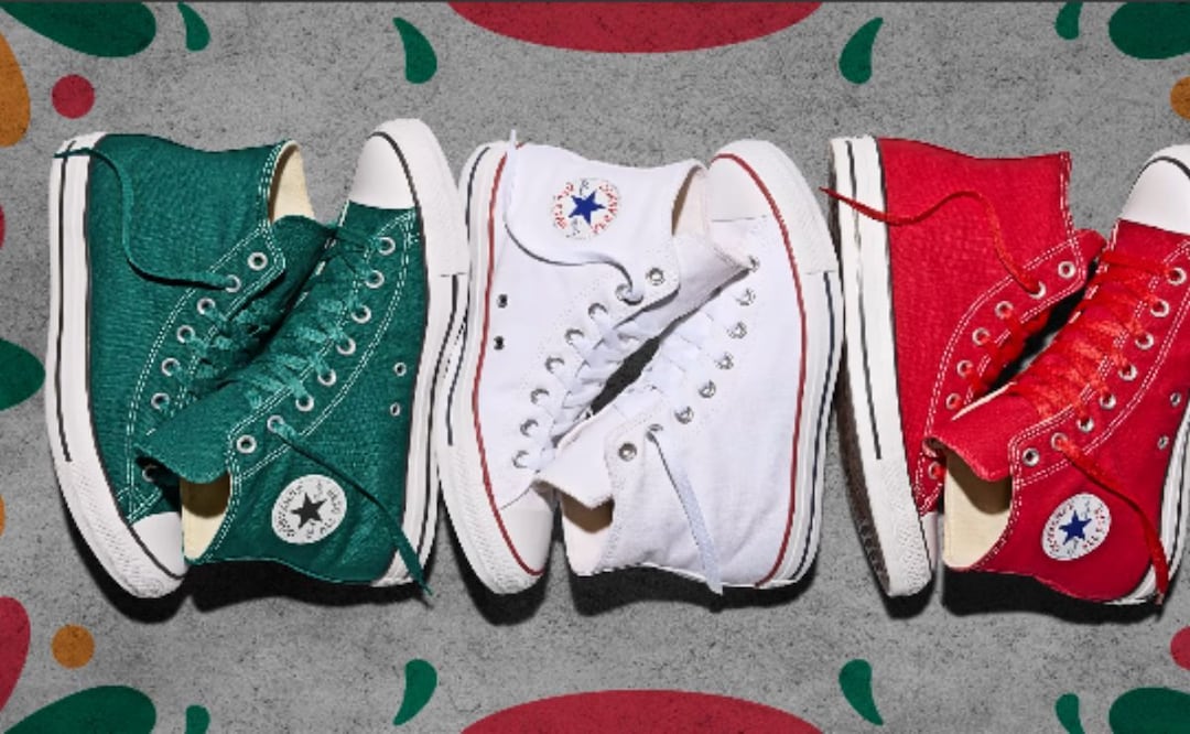 Converse presenta su colección Viva México. Foto: Instagram @conversemexico