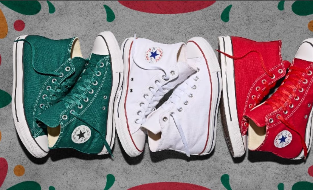 Converse presenta su colección Viva México. Foto: Instagram @conversemexico