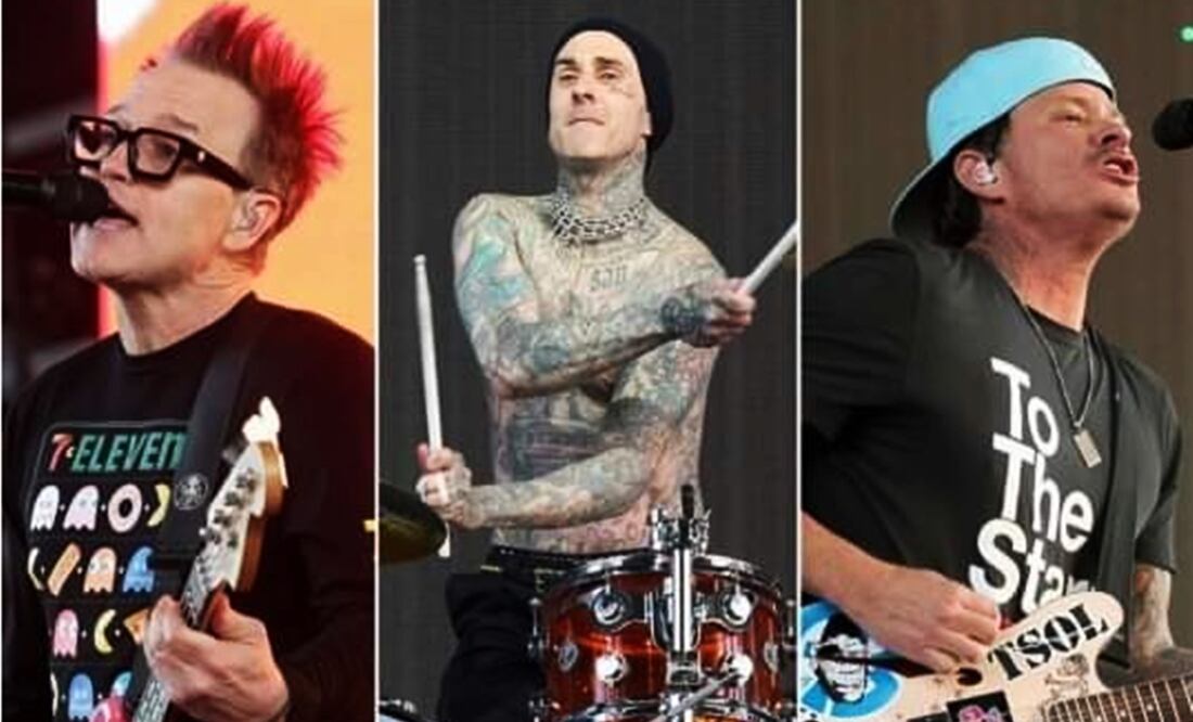 Las fechas que la banda tenía programadas para ofrecer en nuestro país fueron canceladas, luego de que el baterista Travis Barker sufriera una aparatosa fractura.
Foto: Especial