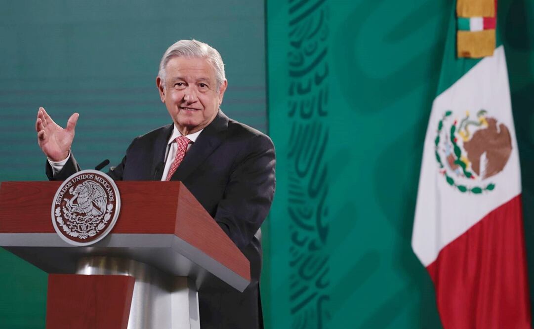 El Presidente señaló que los partidos crearon al TEPJF, "este Frankenstein a imagen de semejanza de sus intereses". Foto. Berenice Fregoso / EL UNIVERSAKL