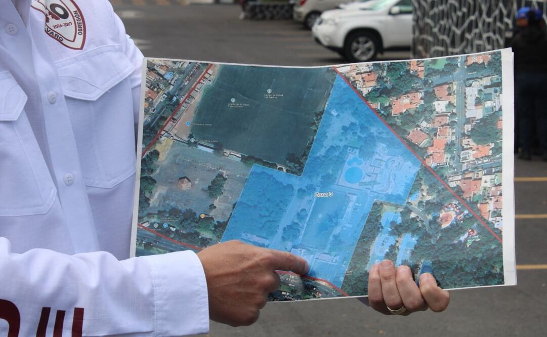 Un grupo de vecinos de Las Águilas rechaza que una Utopía se ubique en el Parque Japón.
Foto: Archivo El UNIVERSAL