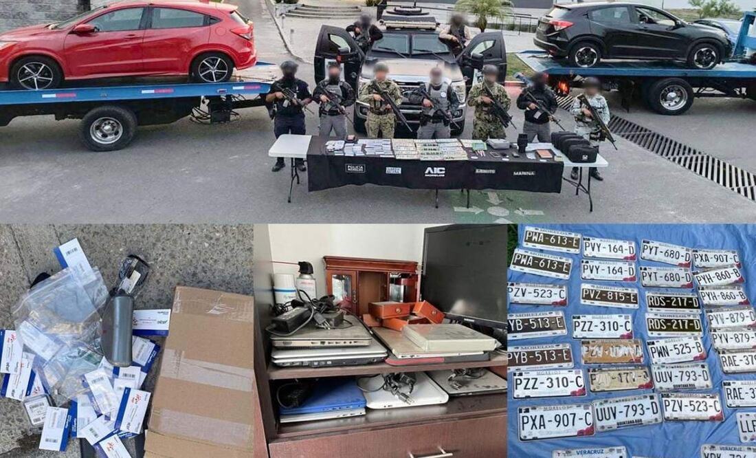 La Fiscalía de Morelos desarticula banda relacionada con más de 200 robos de autos en el país (22/05/2025). Foto: Especial