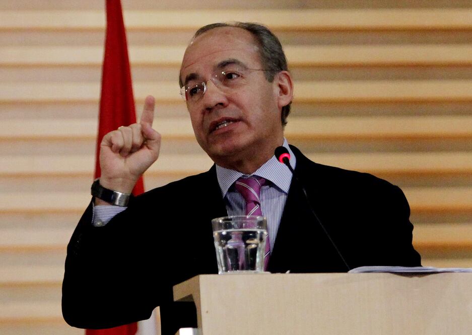 El ex presidente Felipe Calderón. Foto: Archivo